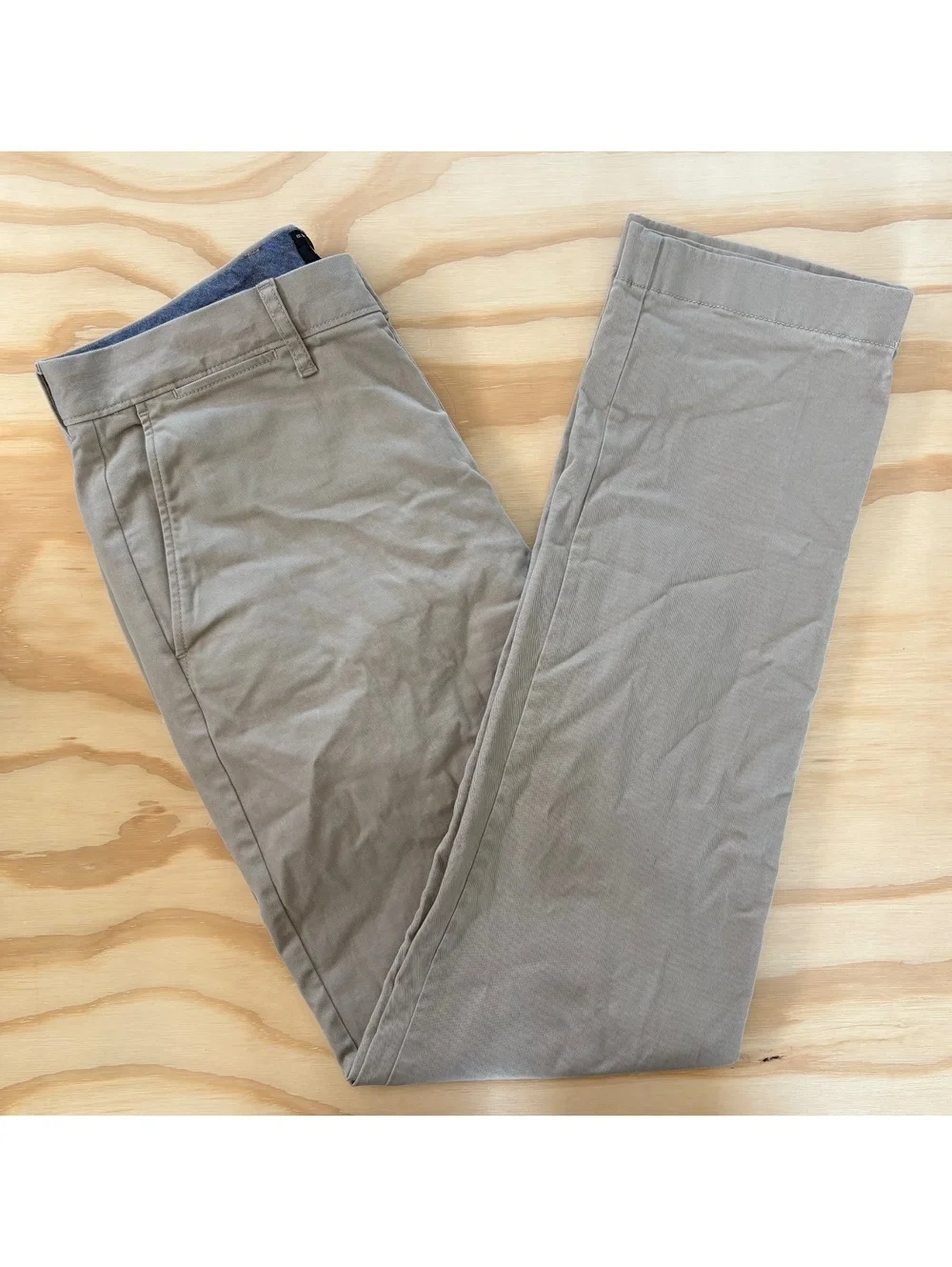 J.Crew Men’s 30x32 Khaki Stretch Chino Pants Slim Fit Beige Tan